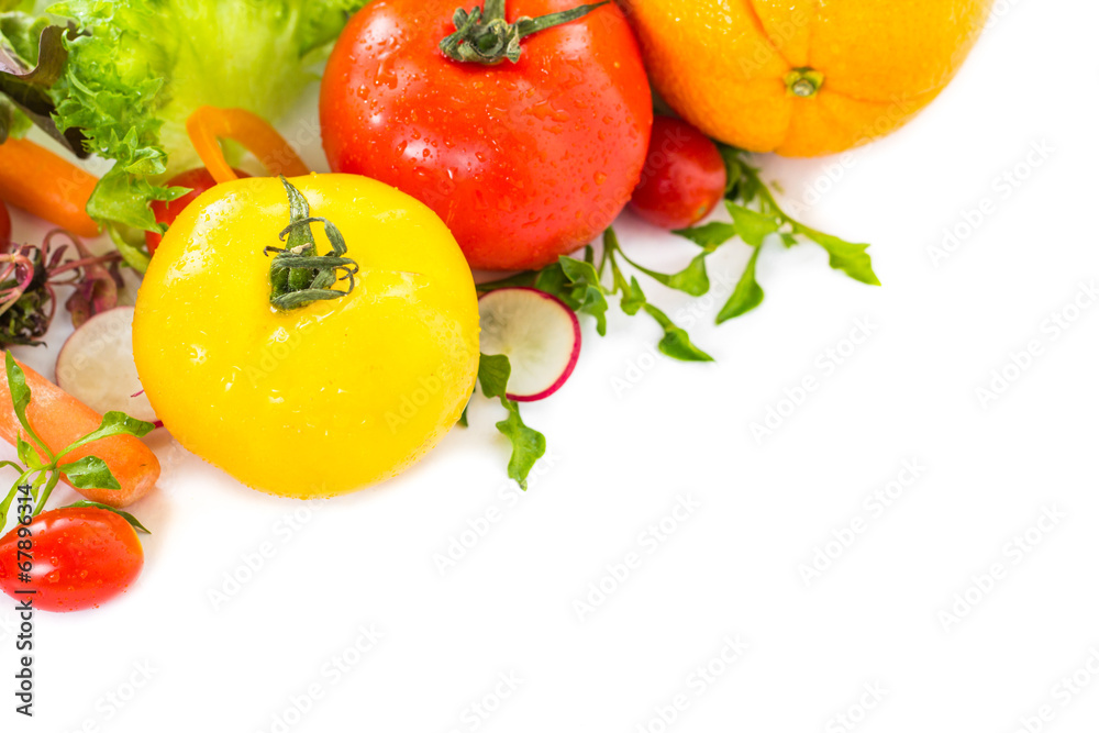 Tomato and mix vegetable Tomato and mix vegetable