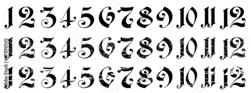 Arabian numerals