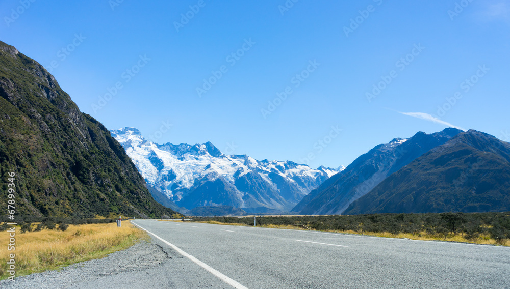 Naklejka premium Picturesque landscape