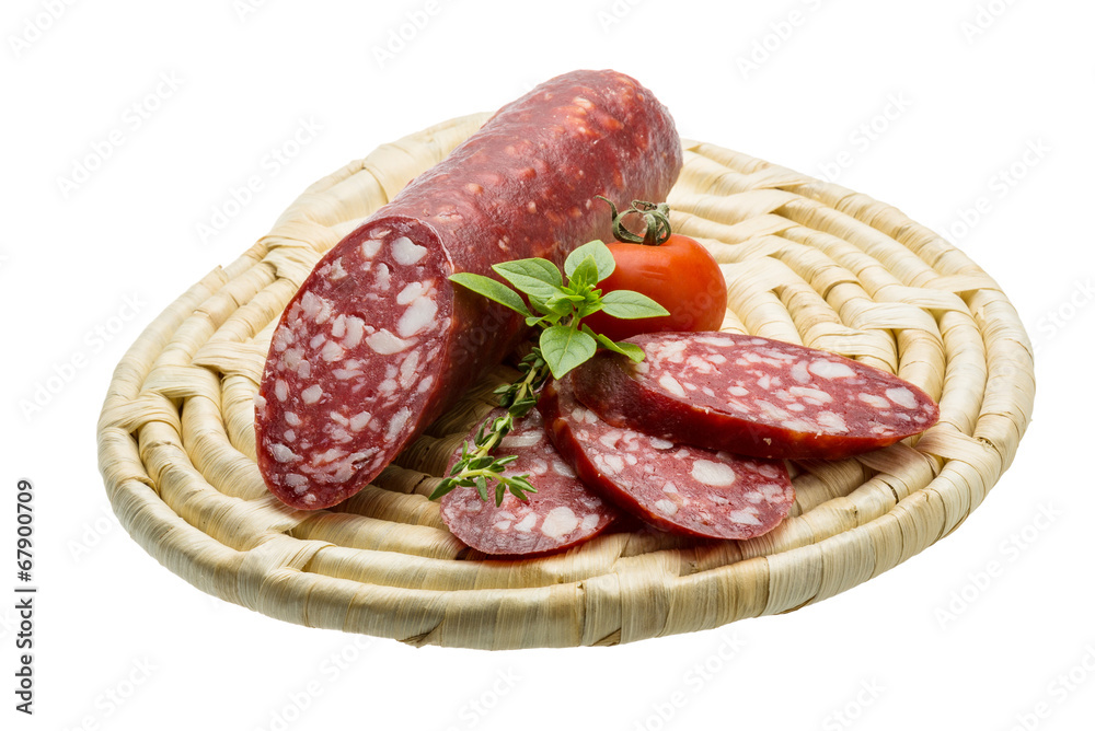 Salami sausages Salami sausages