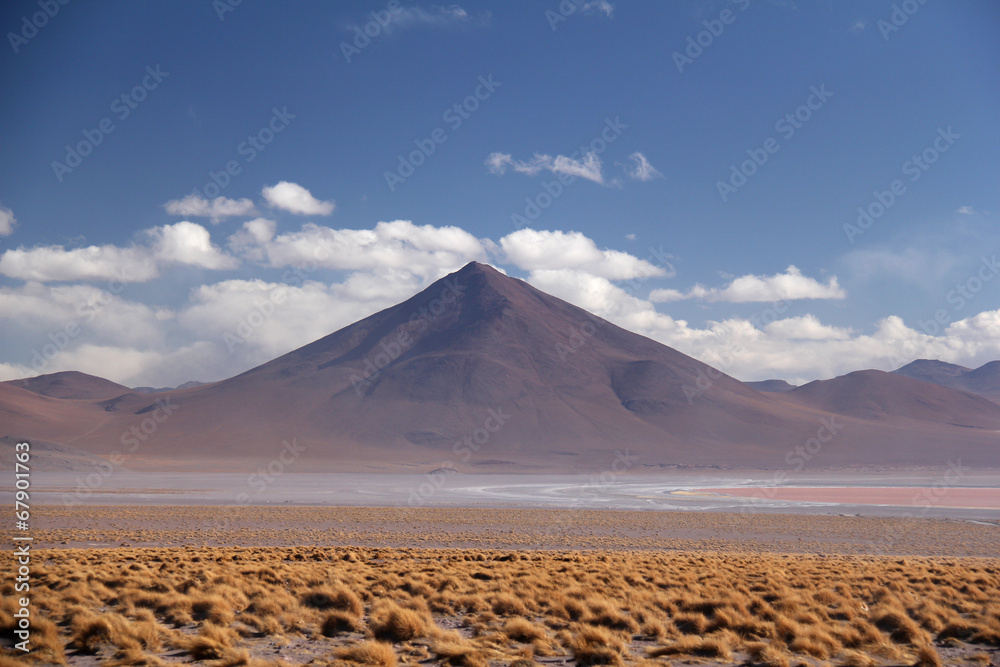 Salt desert Uyuni in Bolivia