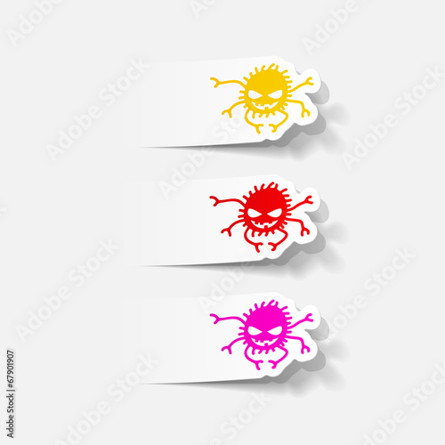 realistic design element: spider