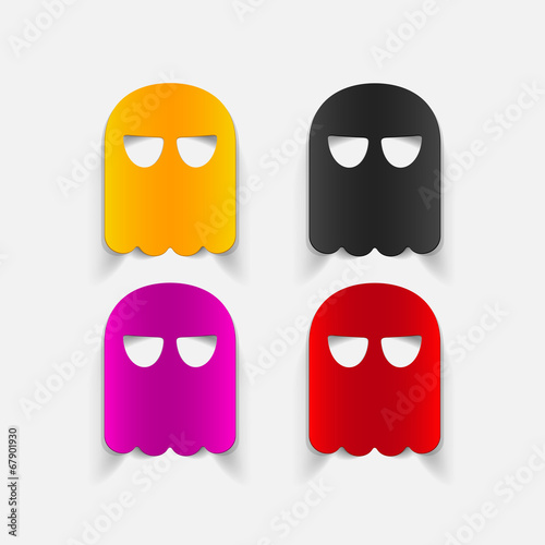 realistic design element: ghost