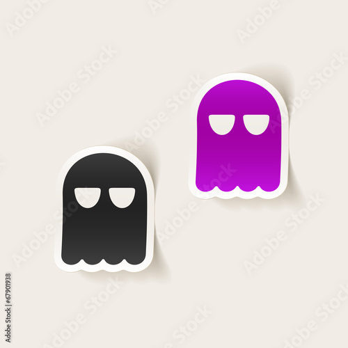 realistic design element: ghost