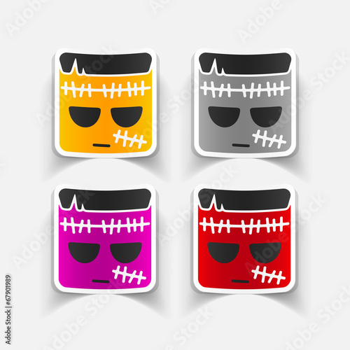 realistic design element: zombie