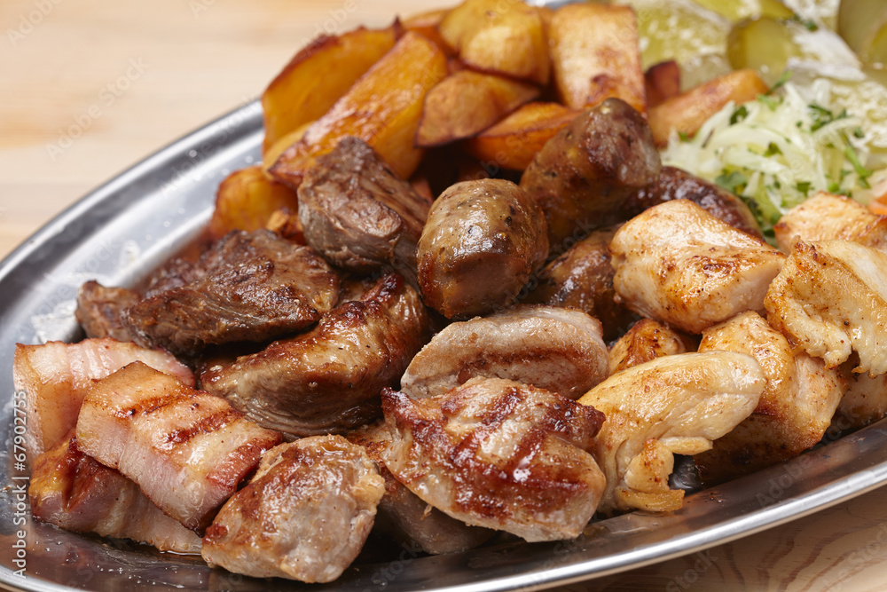meat with cabbage and potatoes meat with cabbage and potatoes