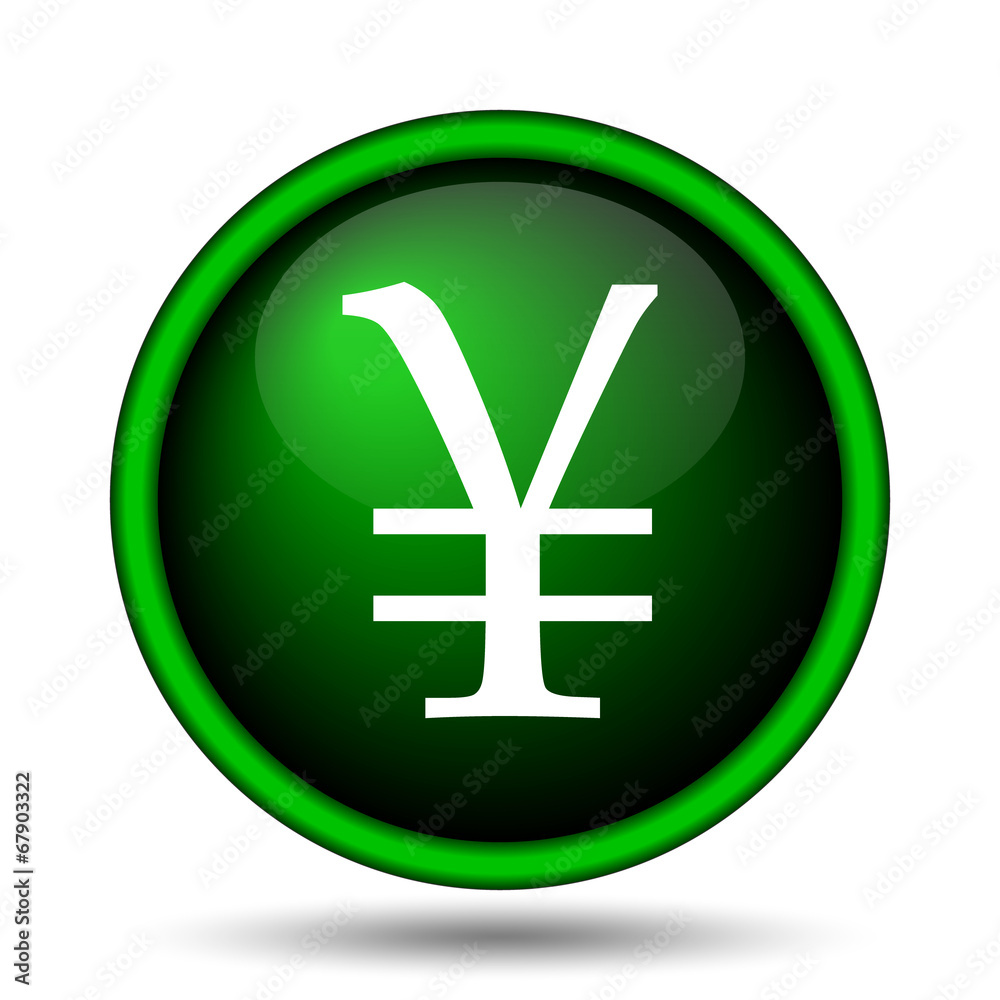 Obraz premium Yen icon
