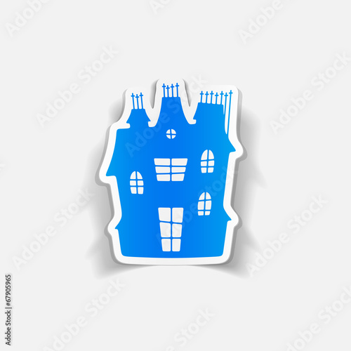 realistic design element: house
