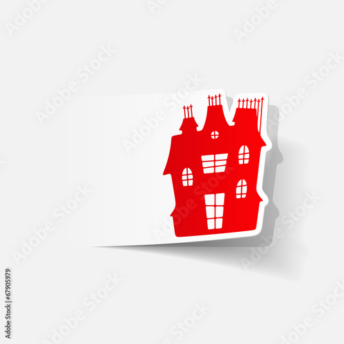 realistic design element: house