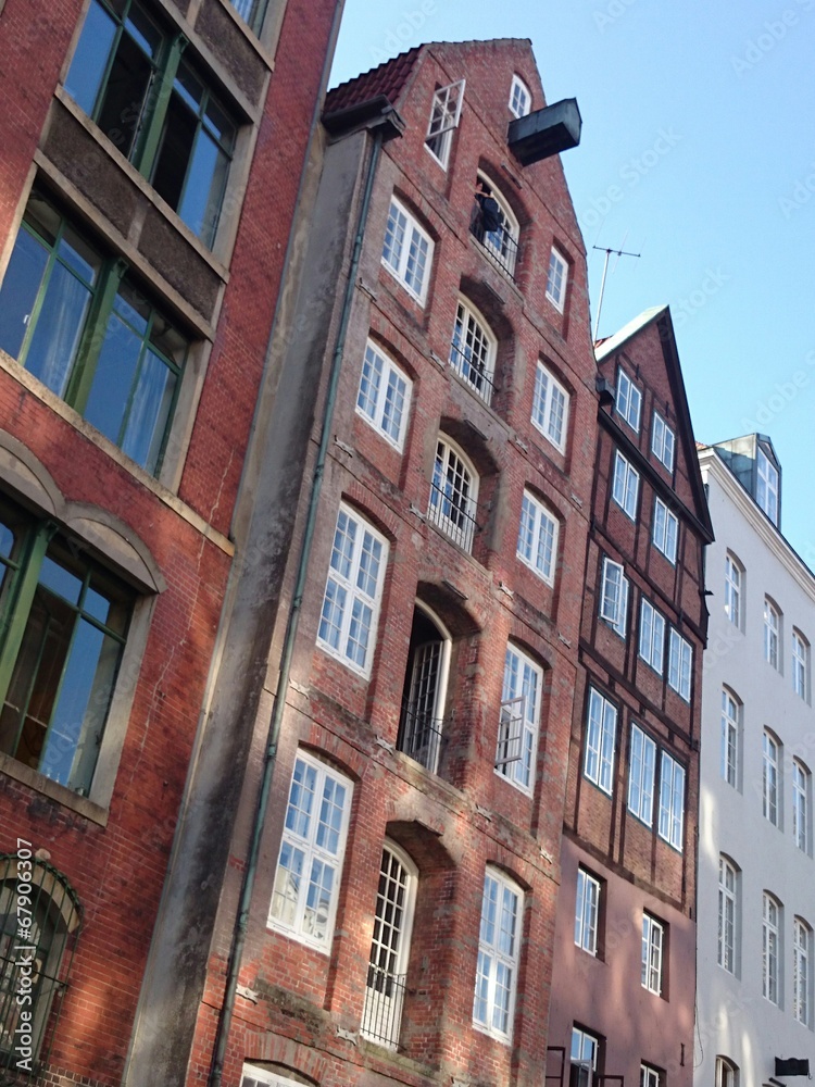 Hamburg, Häuser am Fleet