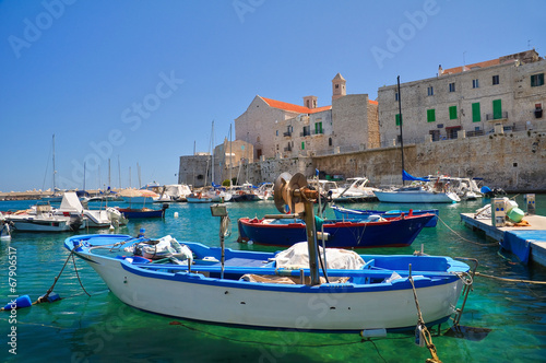 Panoramic view of Giovinazzo. Puglia. Italy.