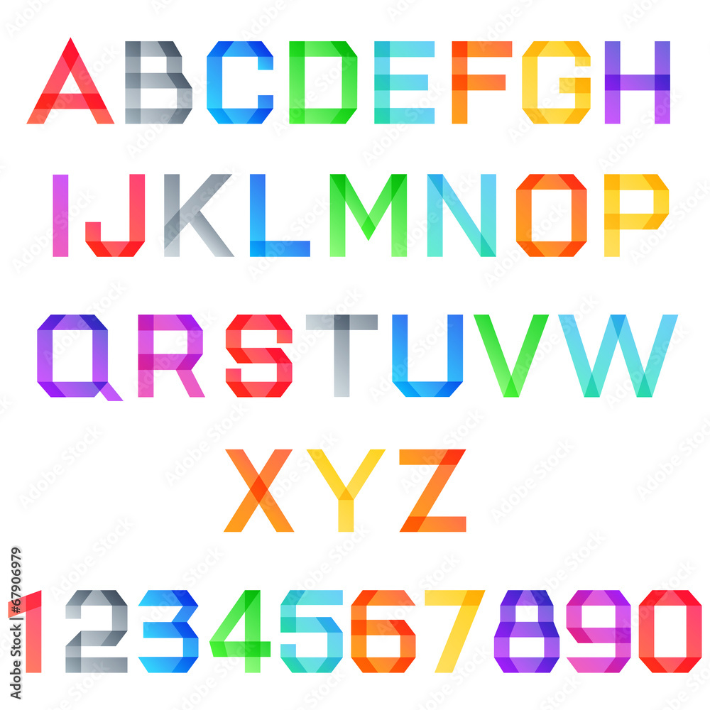 Vector Alphabet Set