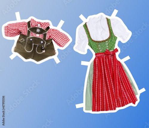 Lederhose und Dirndl