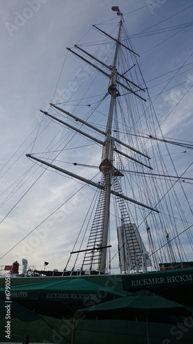 Segelschiff-Mast