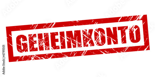 Geheimkonto