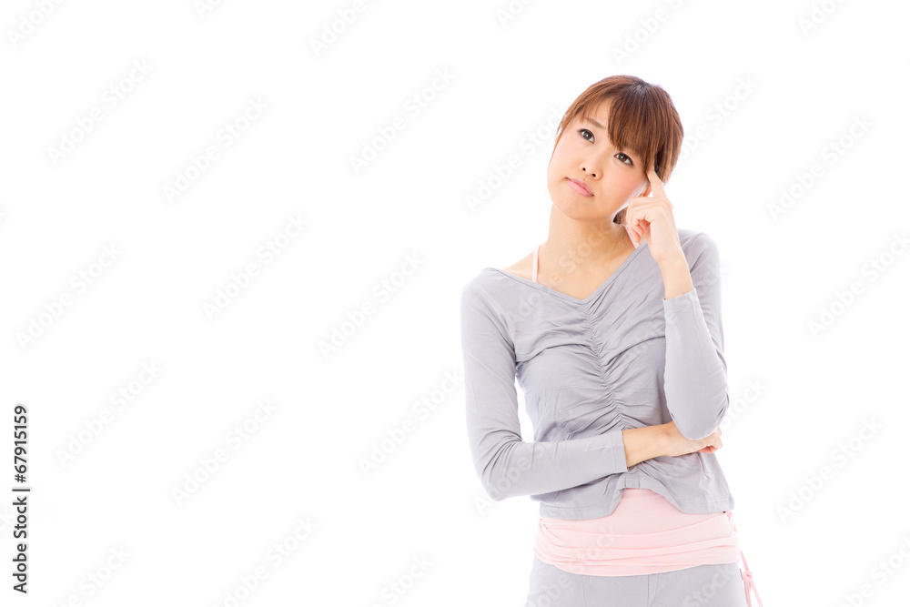 attractive asian woman exercise image attractive asian woman exercise image