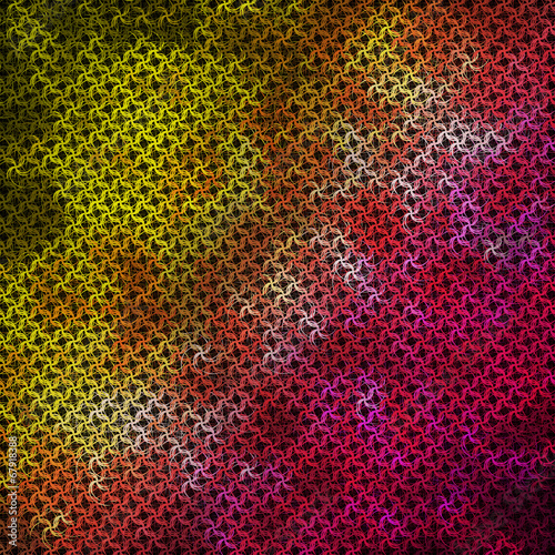 Multicolored background consisting of abstract elements