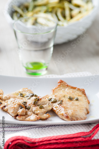 Piccata di tacchino photo