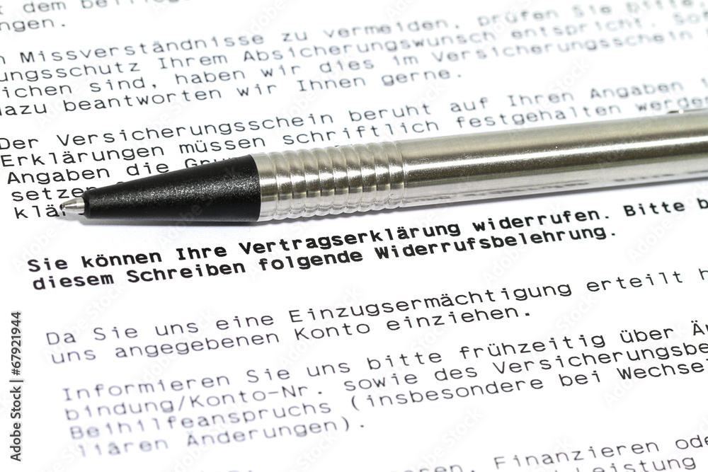 Widerrufsbelehrung Widerrufsbelehrung