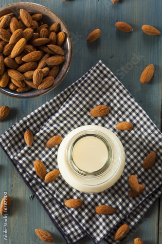 Organic White Almond Milk © Brent Hofacker