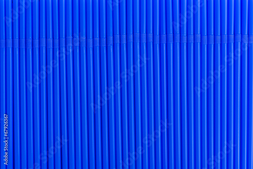 texture of blue drink straws