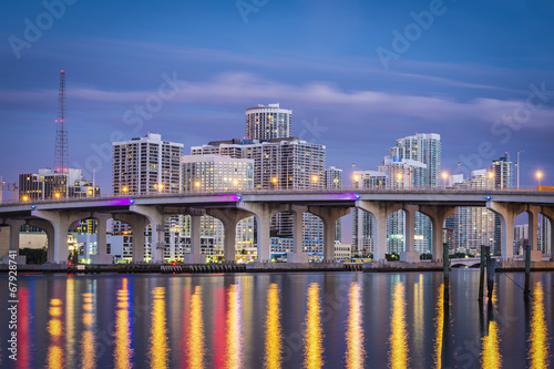 Miami, Florida Cityscape photo