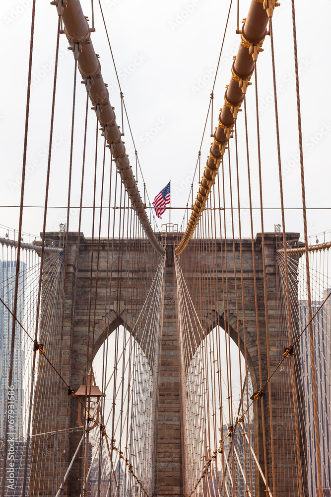 Fototapeta premium Brooklyn Bridge in New York City.