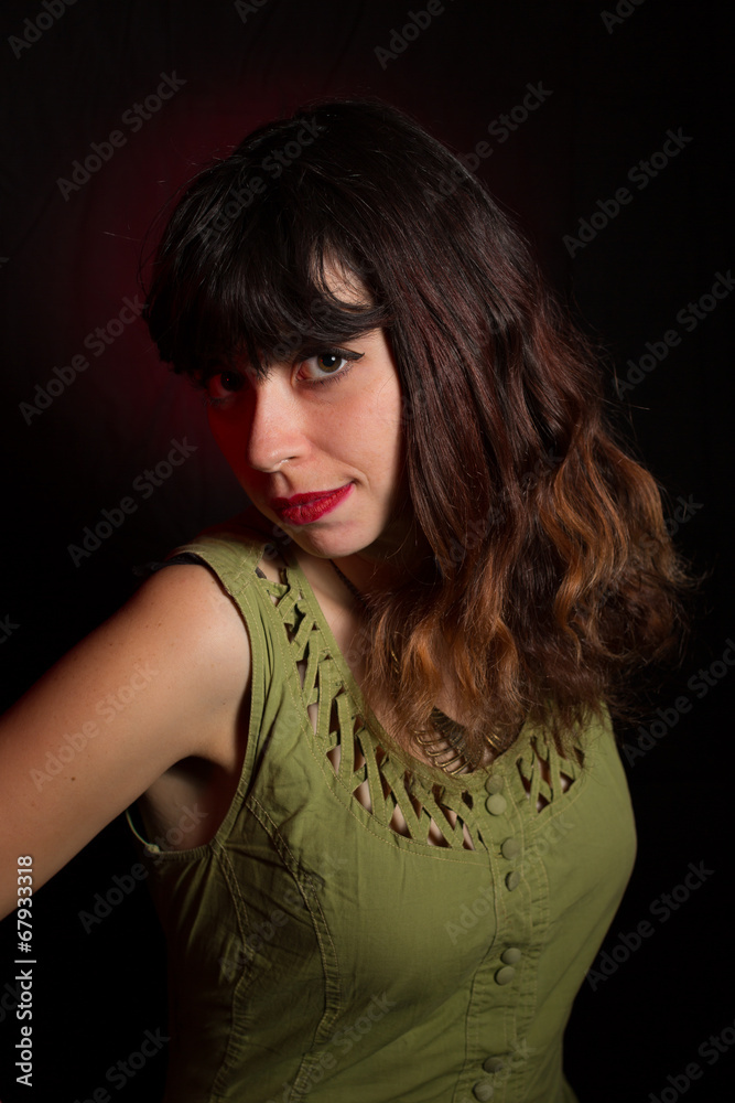 Naklejka premium Portrait