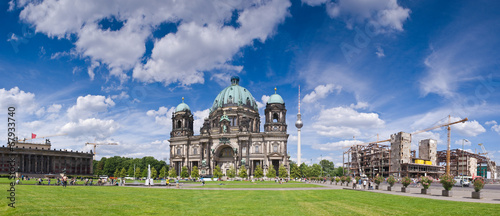 Photography Berliner Dom & Fernsehturm television tower