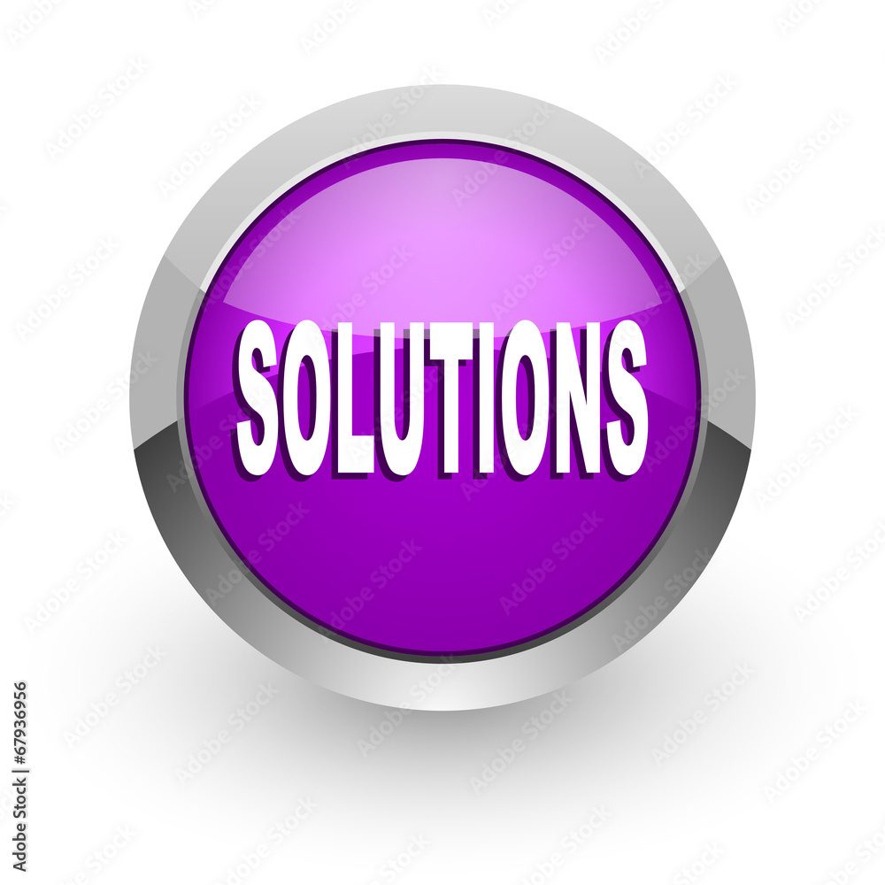 solutions pink glossy web icon solutions pink glossy web icon