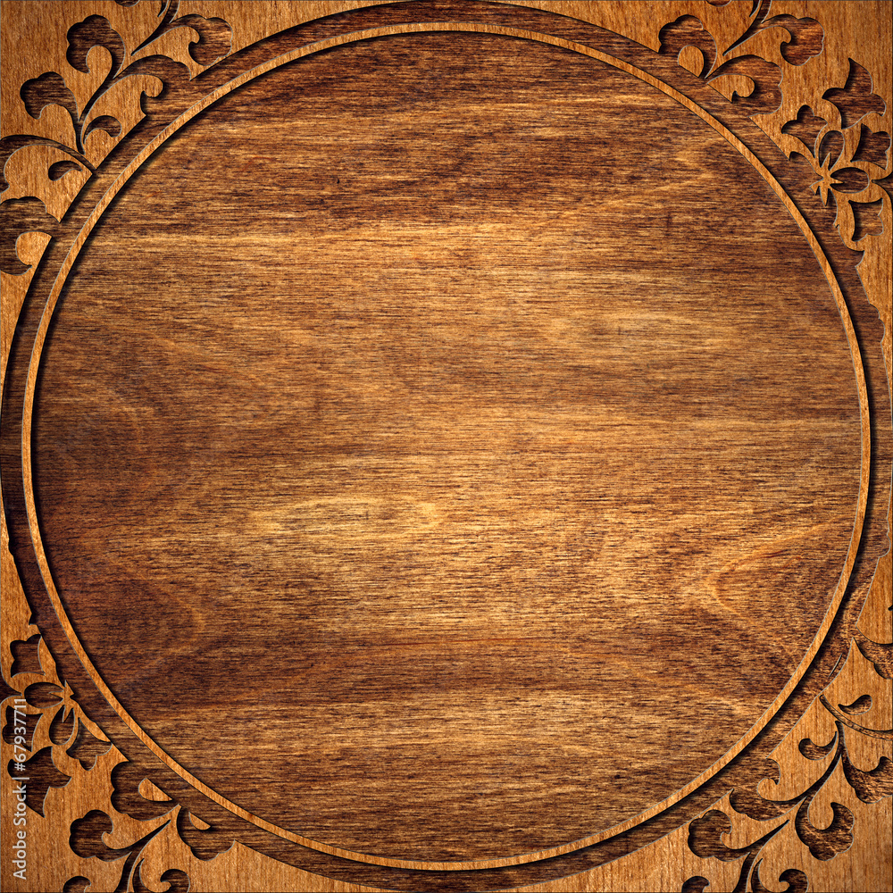 Fototapeta premium Oriental wooden texture background