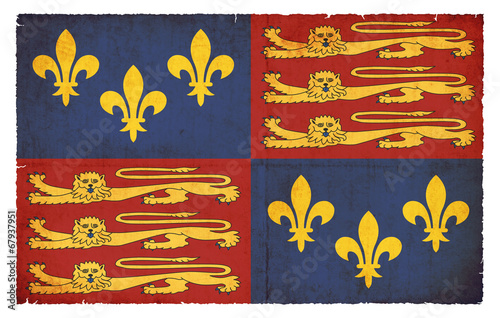 Φωτογραφία Grunge-Flagge England Tudor (1406-1603)