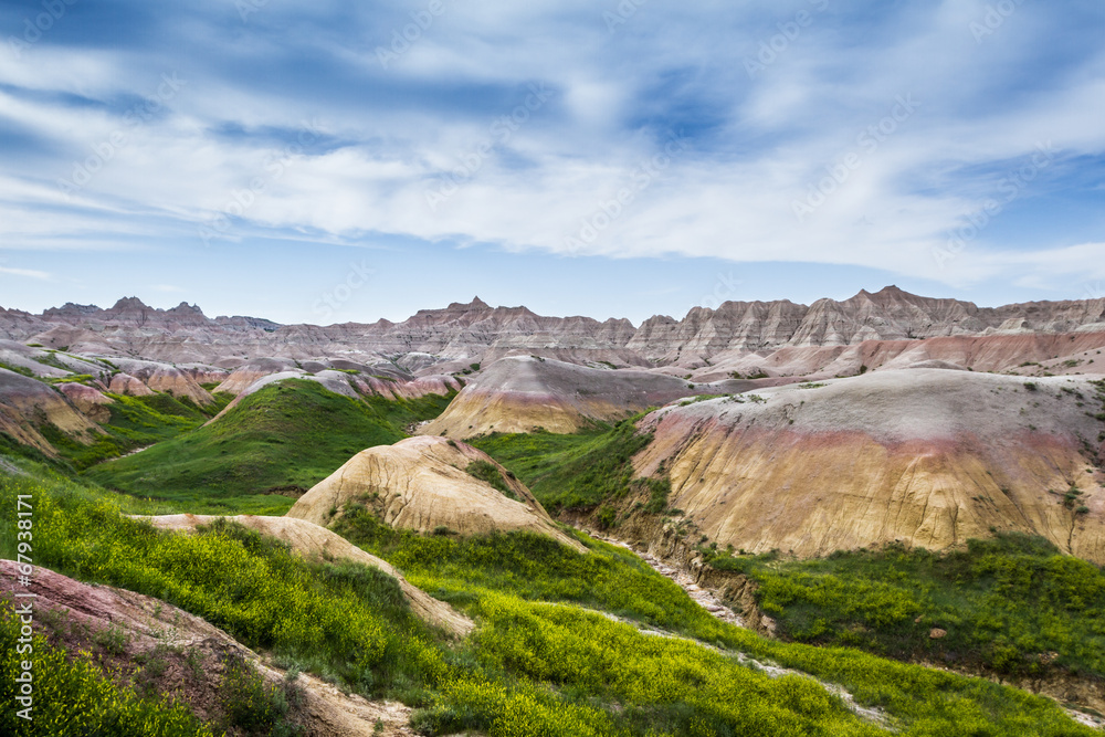 Fototapeta premium Badlands, South Dakota