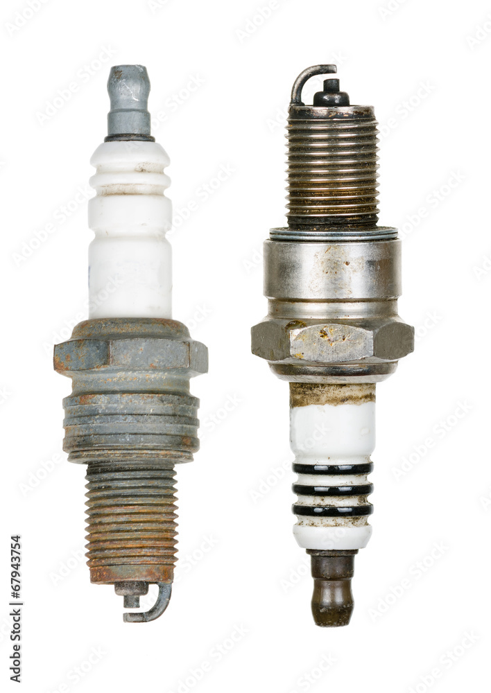 Old automobile spark Old automobile spark
