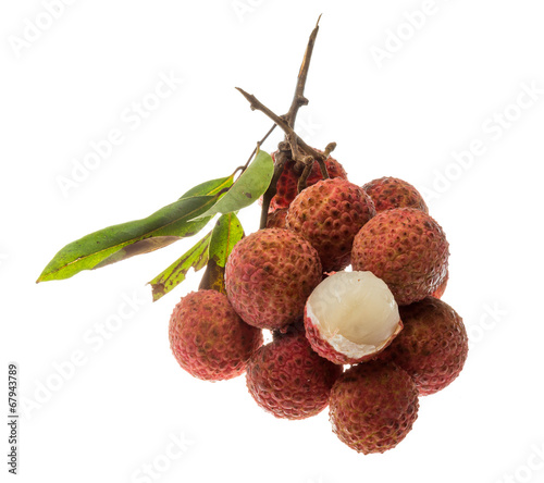 Asian fruit lychee photo