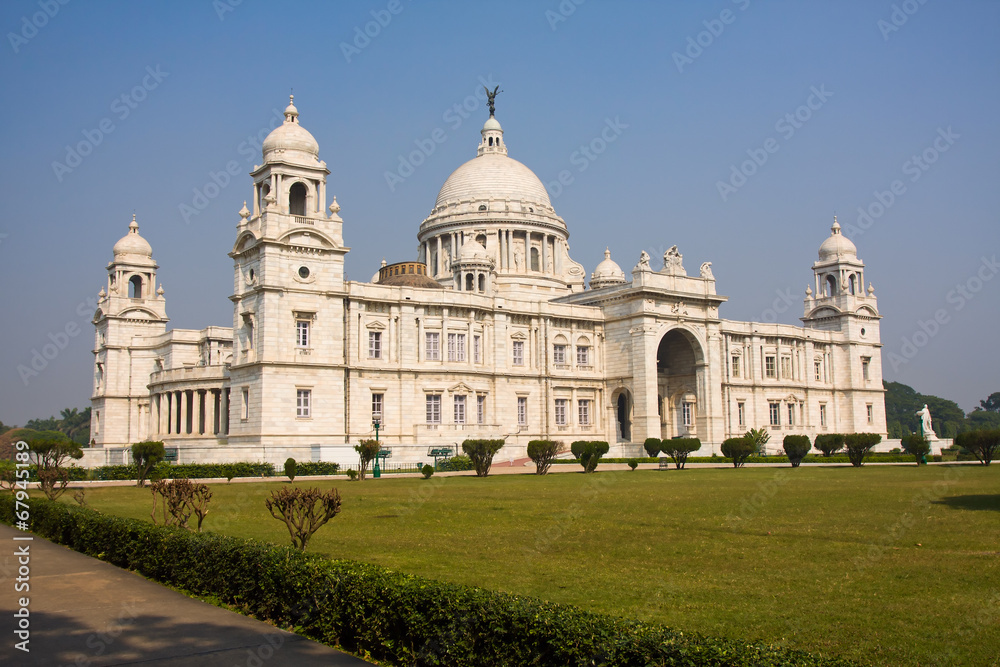 Landmark building of Calcutta or Kolkata, Victoria Memorial