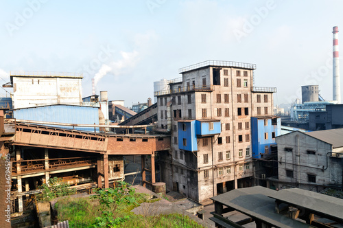 Chinese steelworks © ABCDstock