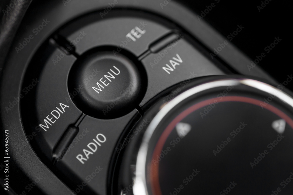 Car buttons detail