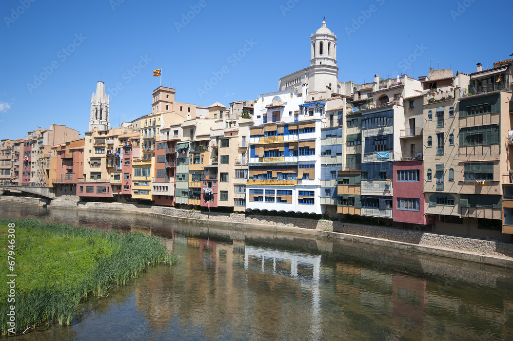 View of Girona,Catalonia,Spain