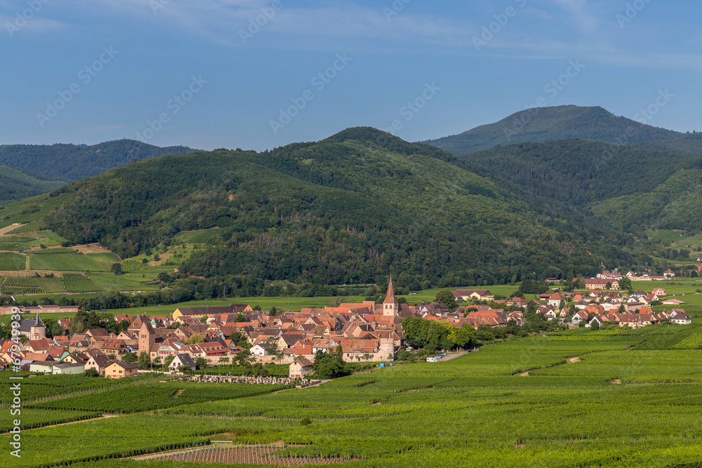 Fototapeta premium village Alsacien