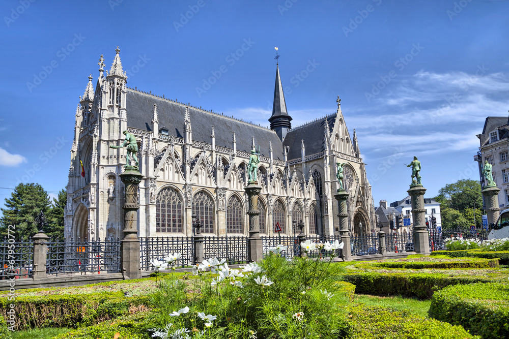 Obraz premium Notre Dame du Sablon's Cathedral