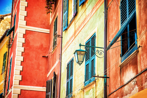 Beautiful colorful Italian house #67953536