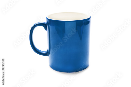 Obraz na plátně Blue mug