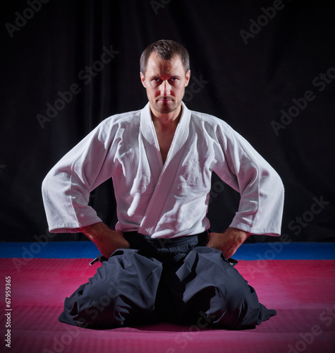 Aikido fighter