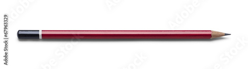 Red Drawing Pencil photo