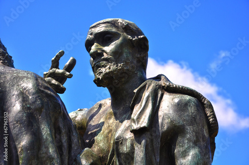 Rodin, Los burgueses de Calais, Calais, Francia photo