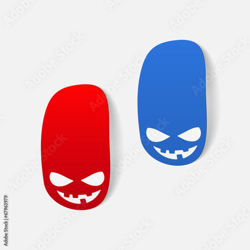 realistic design element: monster