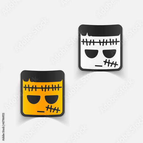 realistic design element: zombie