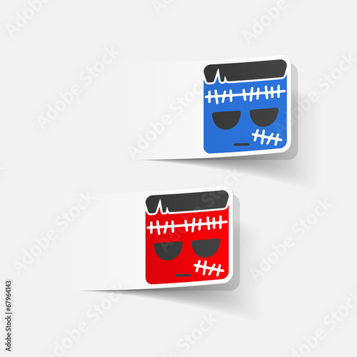 realistic design element: zombie