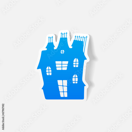 realistic design element: house
